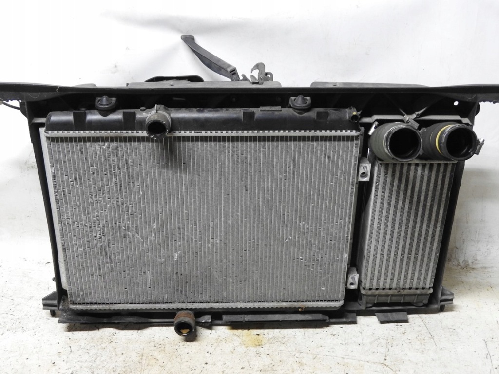 фото №1, Citroen ds4 11-15 1.6 hdi pas передний радиатор интеркулер вентилятор