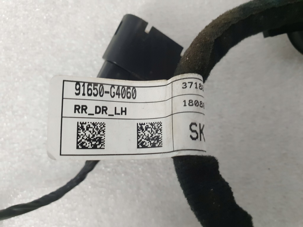 фото №7, Hyundai i30 iii электропроводка жгут дверь задняя левая