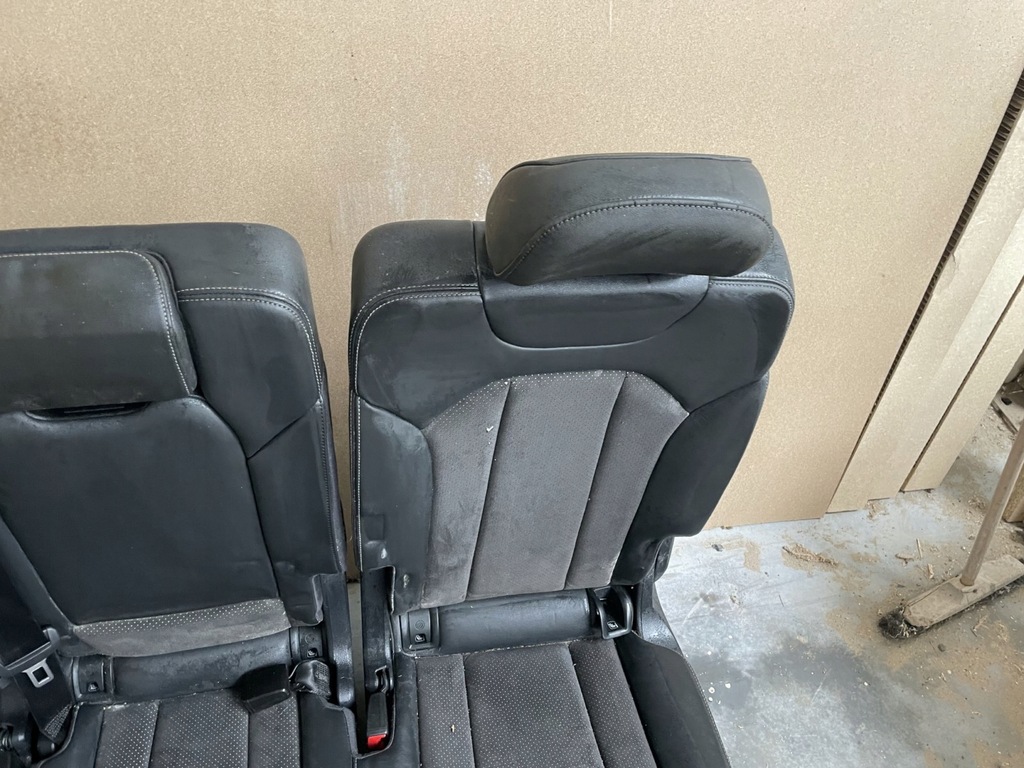 фото №9, Заднее сиденье audi q7 4m кожа alcantara