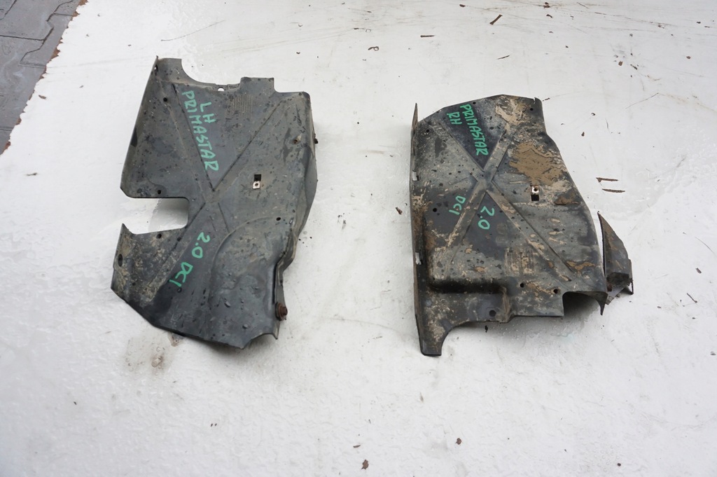 фото №1, Захист бічний двигуна nissan primastar i