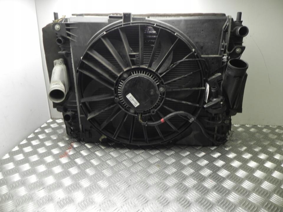 фото №6, Радиатор jaguar xf 2008 радиатор воздуха наддувочный вентилятор chło