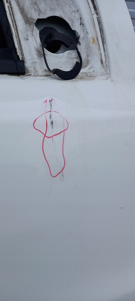 фото №5, Дверь правое перед fiat panda van 2010r