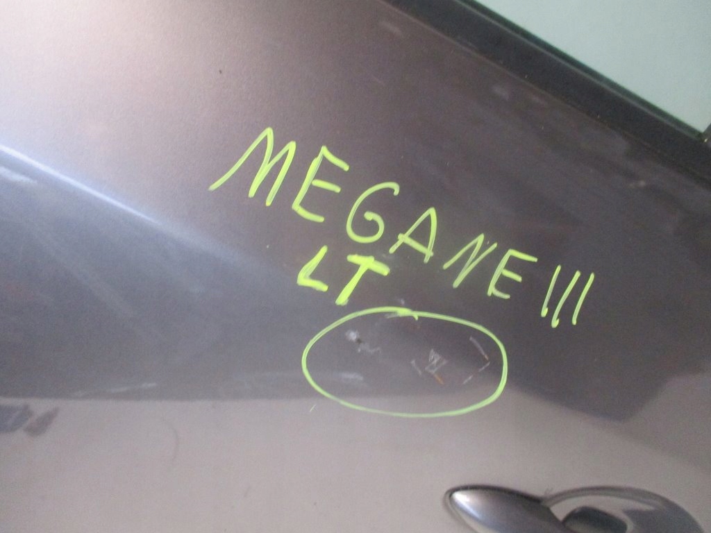 фото №2, Двері лівий задня renault megane iii hb