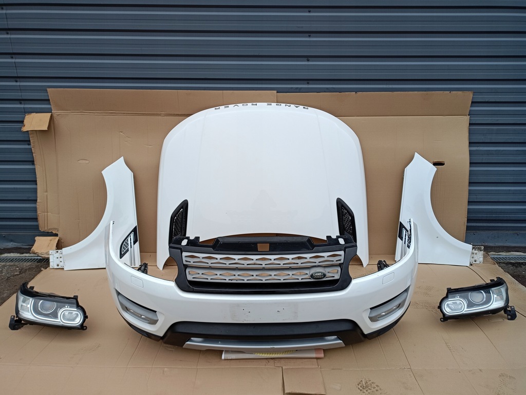 фото №1, Капот крила радіатор бампер перед range rover sport l494