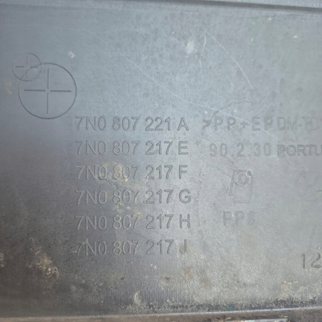 Vw sharan 2 7n0 10- бампер перед передній 4xpdc омивачі 7n0807221a Оригінал