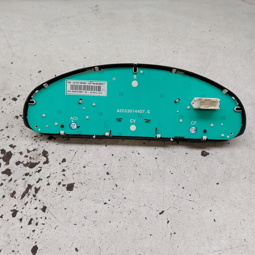 фото №7, Peugeot 407 1,8b лічильник 9658137080 a2c53106/692