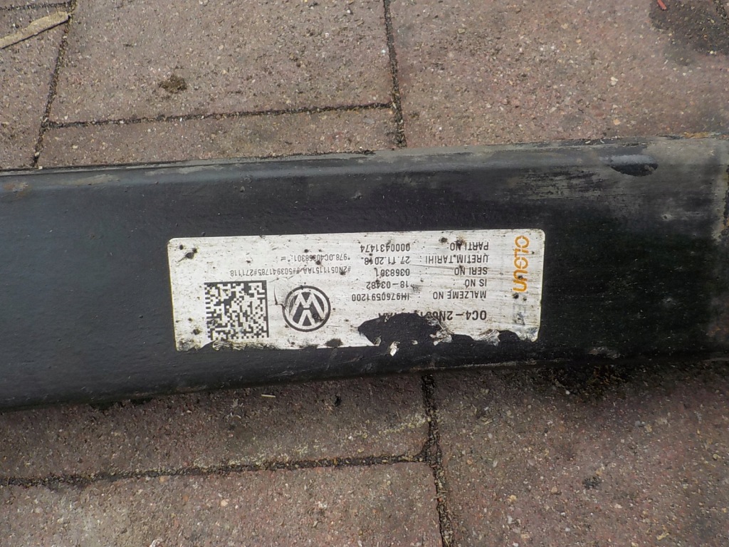 Man tge 18r рессоры щетки задняя 2n0511151aa комплект с Разборки