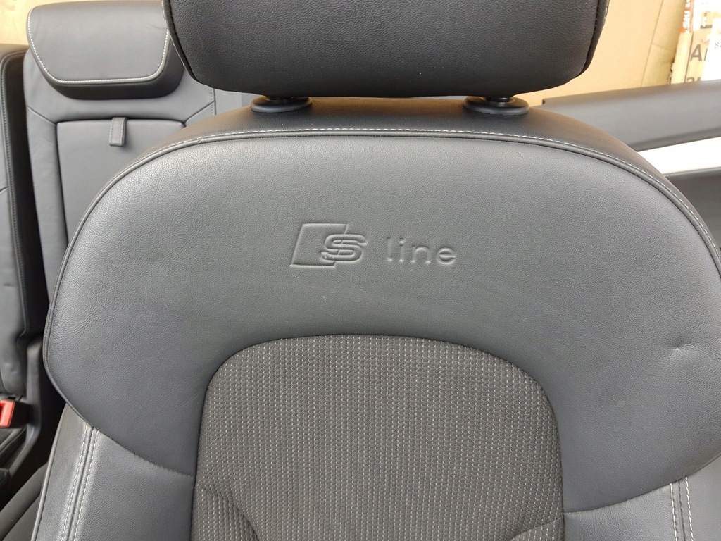 фото №10, Полный салон обивка потолок сиденья audi q5 s-line lift 8r 12-16