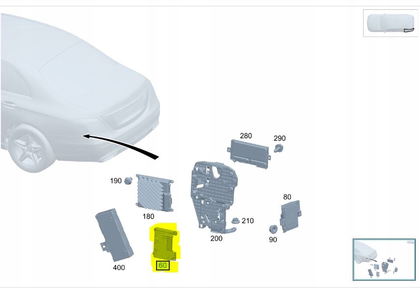 фото №4, Блок керування модуль distronic mercedes w06 w223