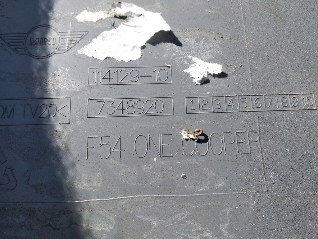 фото №9, Mini cooper clubman f54 бампер задній задня