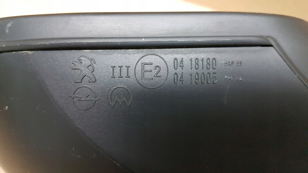 фото №9, Дзеркало перед ліва peugeot 2008 ii 6-pin