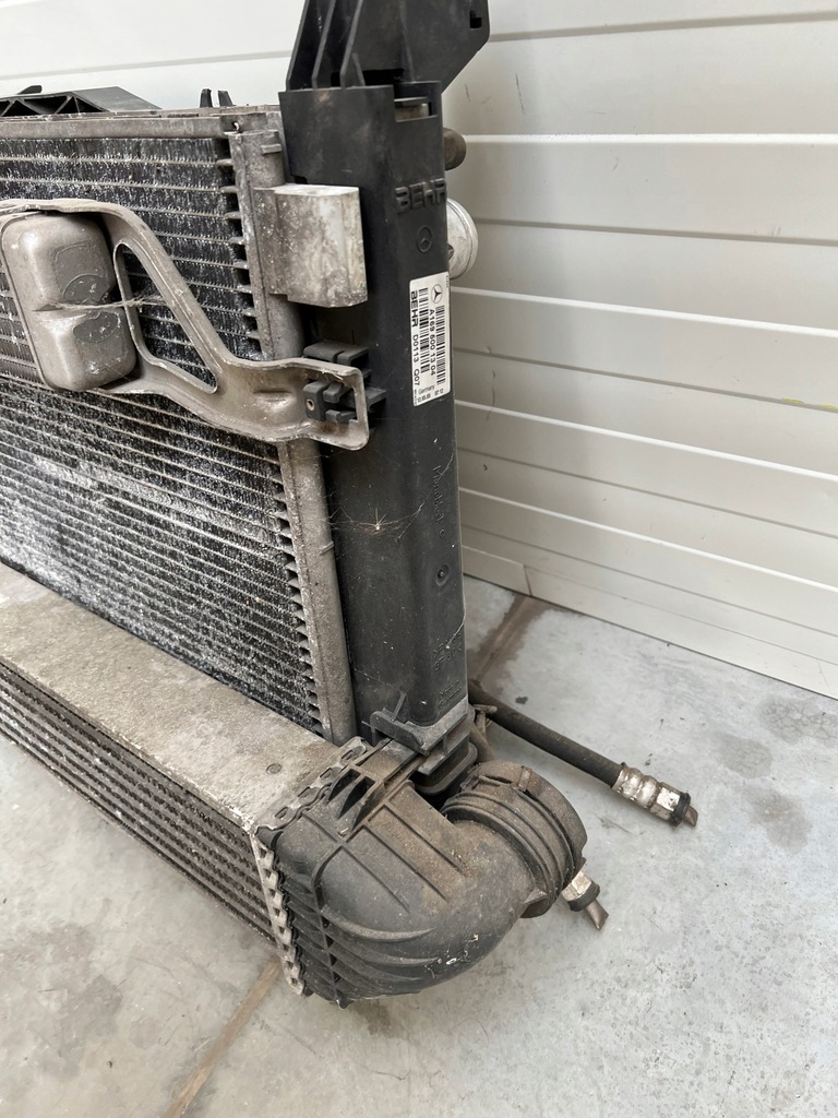 фото №6, Комплект радіатор радіатор mercedes b-klasa w245 дизель автоматична коробка передач