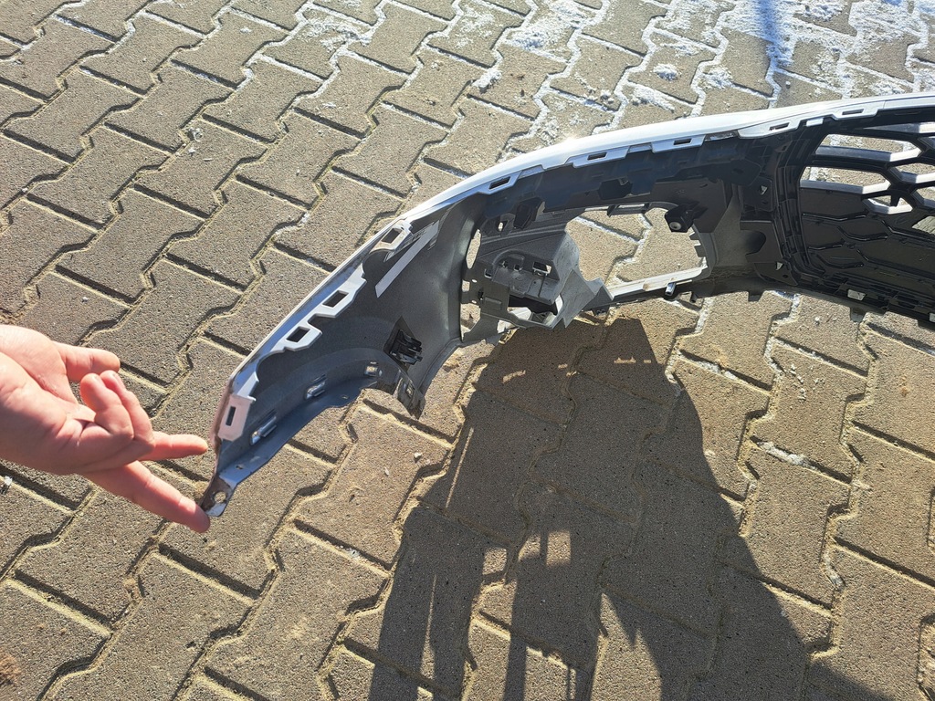 фото №8, Бампер передній перед audi q5 80a lift s-line pdc sprysk решітка радіатора
