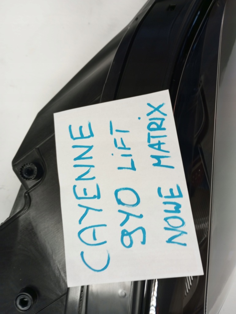 Фара фонари full led laser cayenne 9y0 рестайлинг  9y0941086t 9y0941085t новая с Разборки