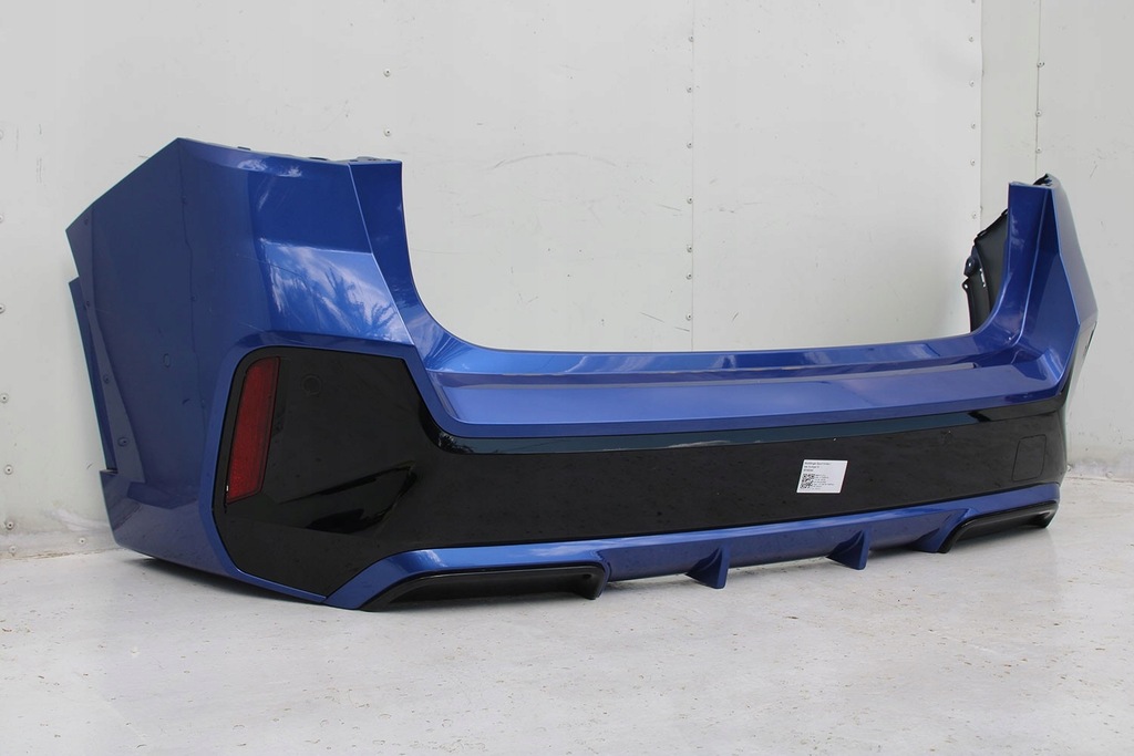 фото №12, Bmw x1 u11 задняя бампер + крышка багажника багажника + лампы лампа задний c31 blau niebi