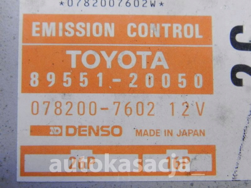 фото №5, Carina e t19 модуль 2,0d 89551-20050 078200-7602