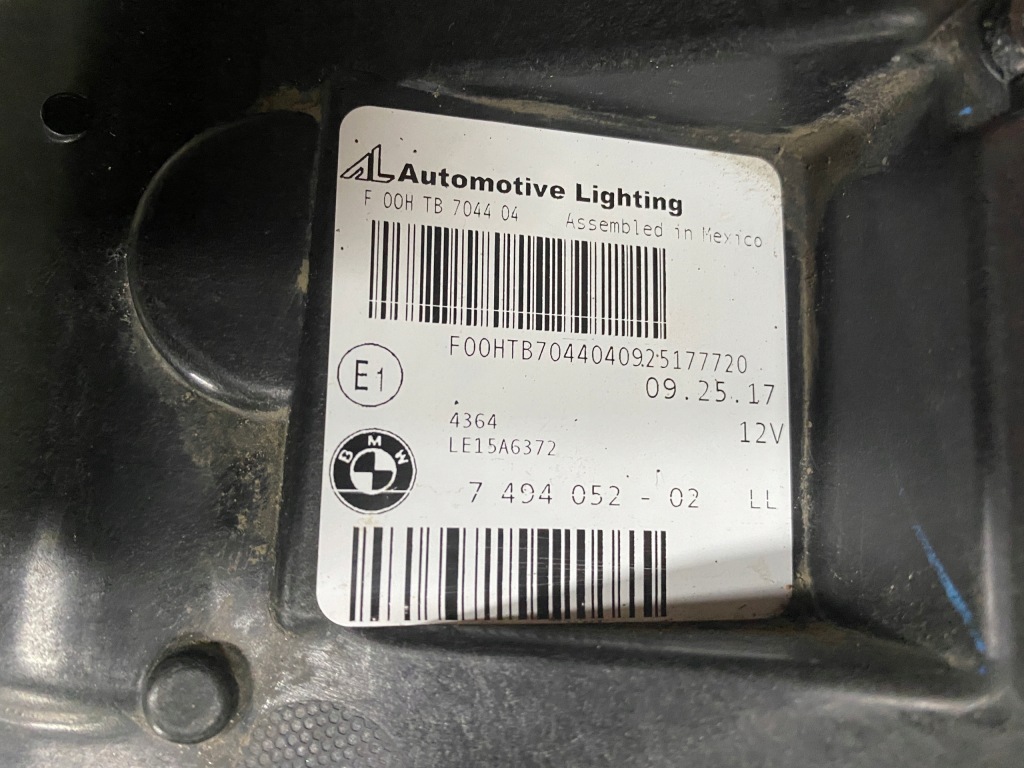 Фара bmw x3 g01 x4 g02 адаптивний led full led eur Зі Шроту