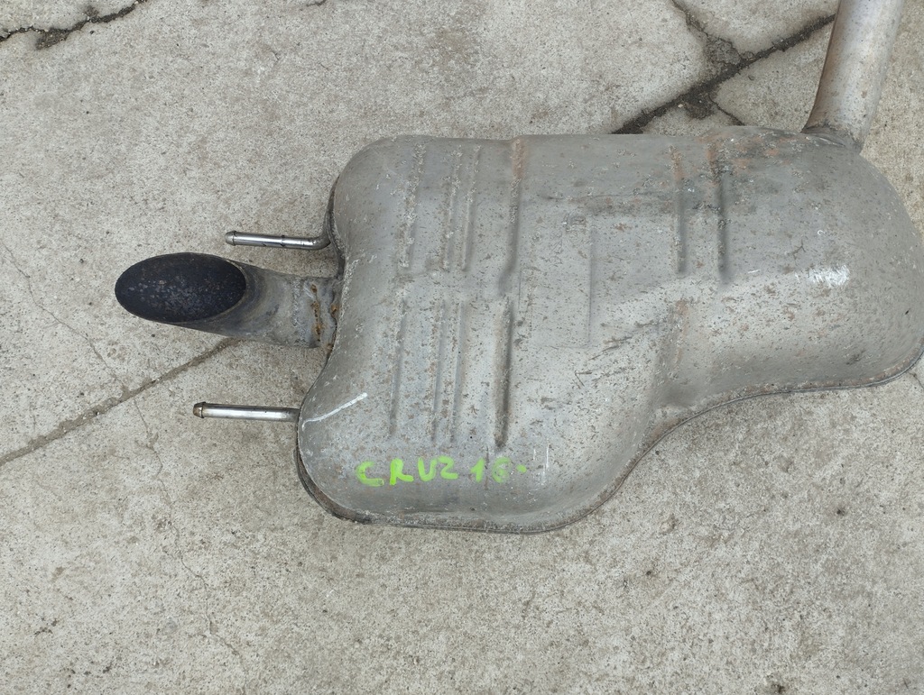 фото №7, Chevrolet cruze 16- гаситель труба выхлопная 1.4