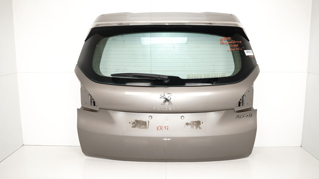 фото №1, Кришка багажника багажника задня peugeot 2008 i 13-19r kcl
