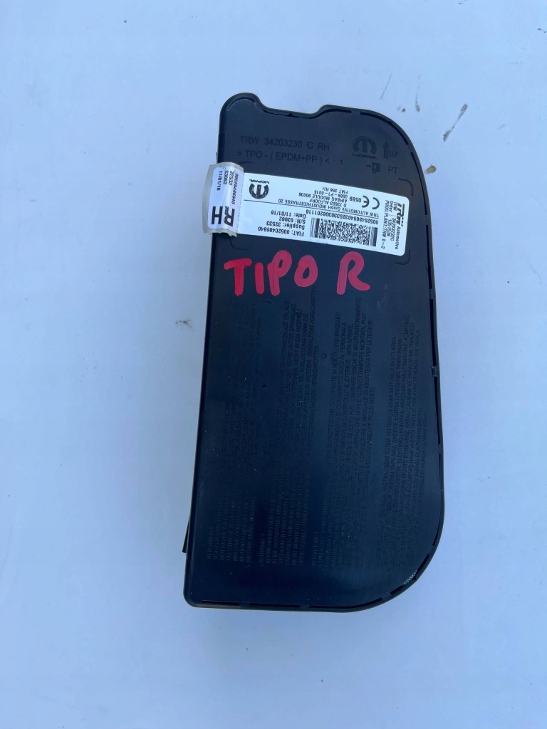 фото №1, Fiat tipo ii подушка w сидіння права fotelówka