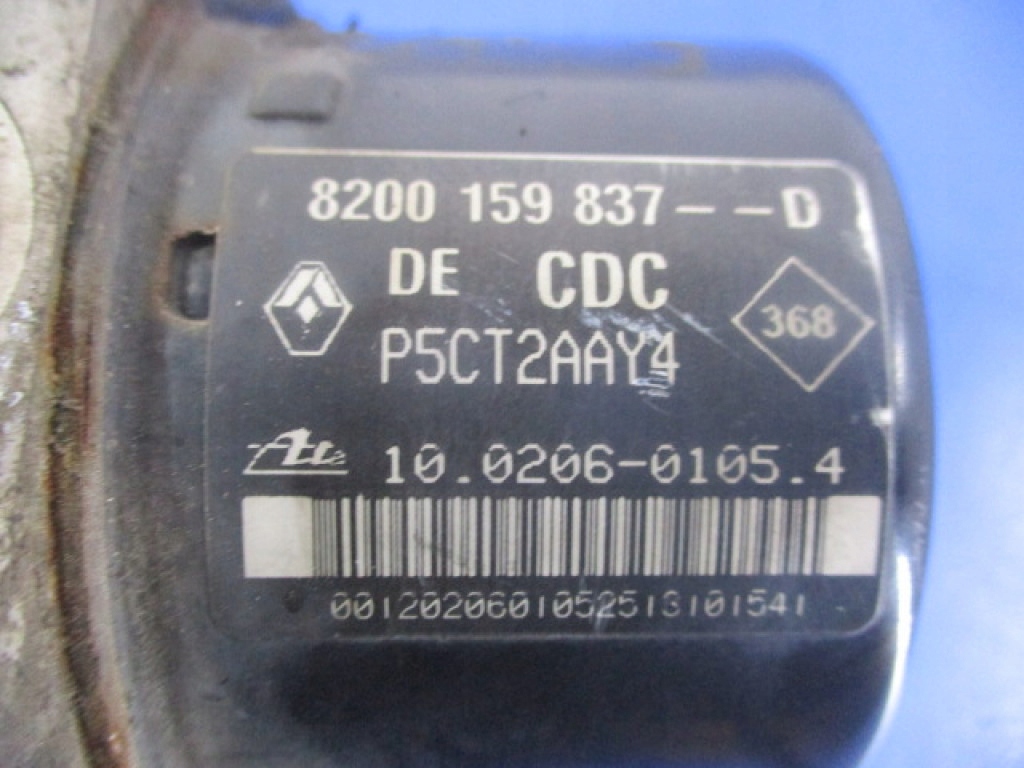 Renault laguna ii блок управления насос abs 8200159837d ate 10.0206-0105.4 Недорого