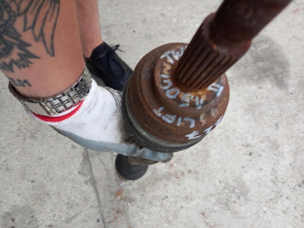 фото №8, Приводной вал короткий левая renault twingo ii 1.5 dci 07-14