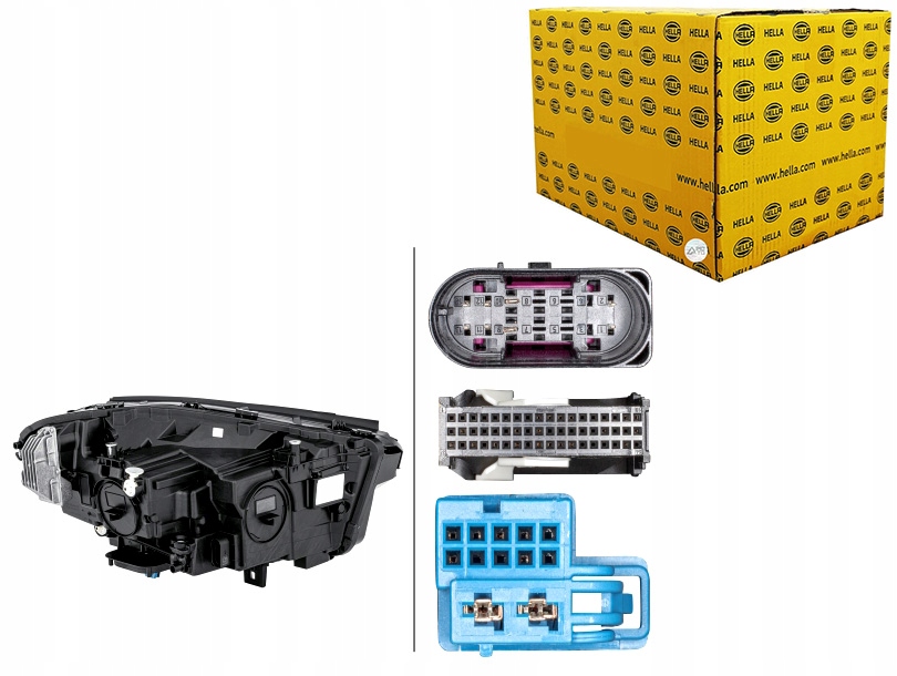 фото №1, Фара l mercedes gla ii h247 01.20- hella