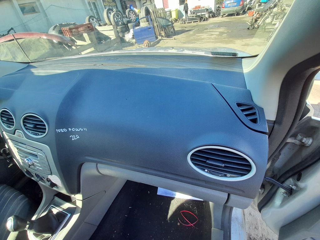 фото №10, Ford focus ii mk2 lift pulpit панель приладів приладова консоль