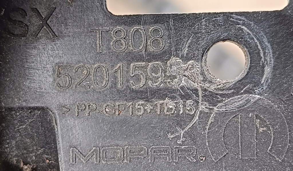 фото №3, Fiat tipo 18 r напрямна бампера лівий задня hb 5d kpl