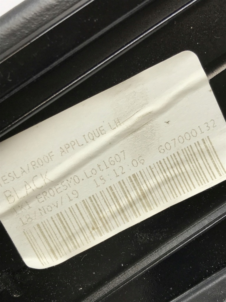 Молдинг дахова права 1034955-00-c tesla model s 16- Доставка