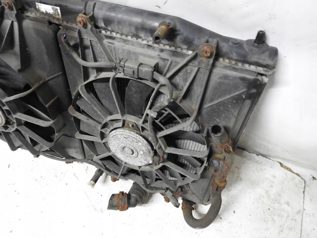 фото №6, Honda cr-v iii 2.2 радіатор wody з вентилятор