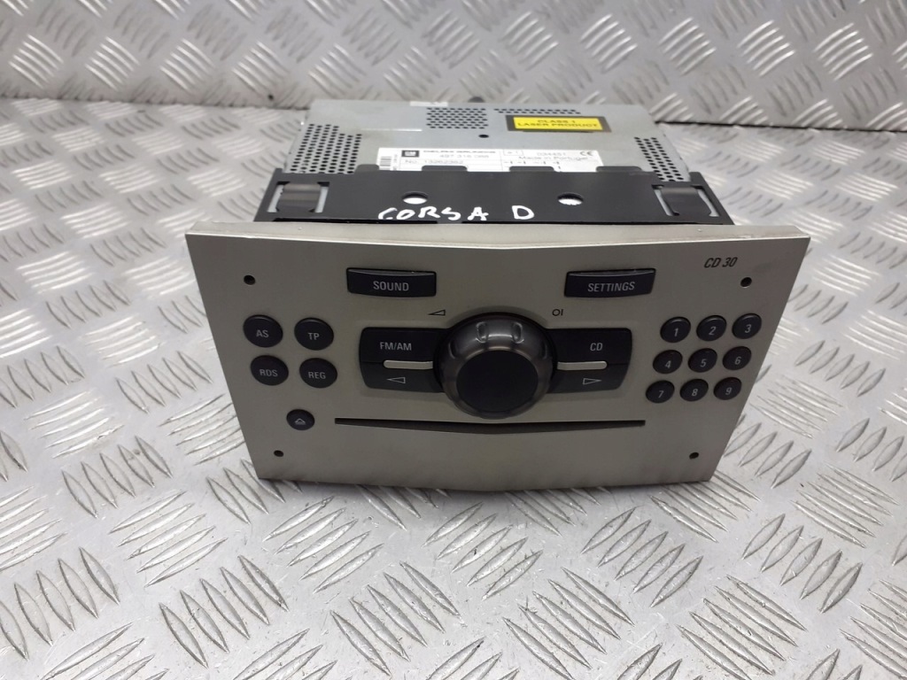 фото №1, Радио заводской opel corsa d cd30 497316088