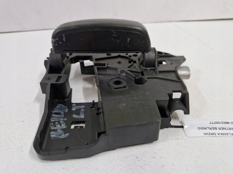 фото №6, Berlingo partner ii iii ручка внутрішня двері розсувних ліва czarna