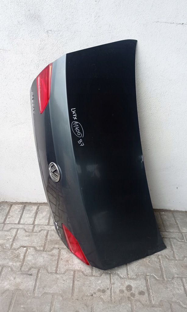 фото №1, Vw passat b7 sedan крышка багажника комплектная lk7x