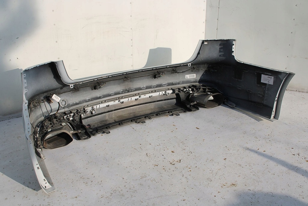 фото №13, Audi a6 sedan задняя бампер задний крышка багажника багажника 4g 4g5 лампы 2y2y ls9r biał