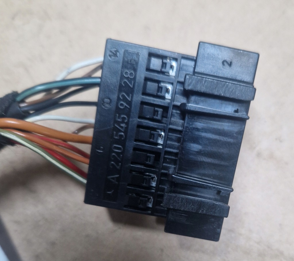 фото №6, Mercedes w251 r джгут електропроводка підлокітник тунель 2515405735