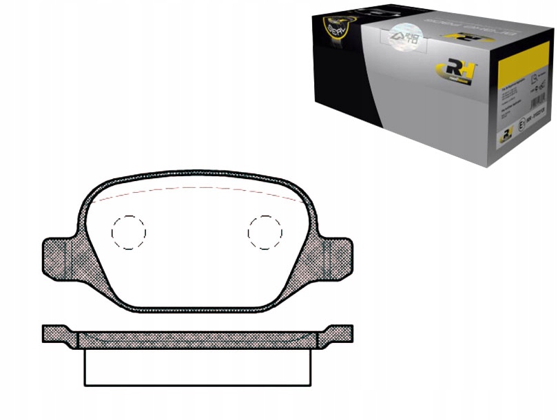 фото №1, Тормозные колодки тормозные alfa romeo 147 156 gt fiat linea