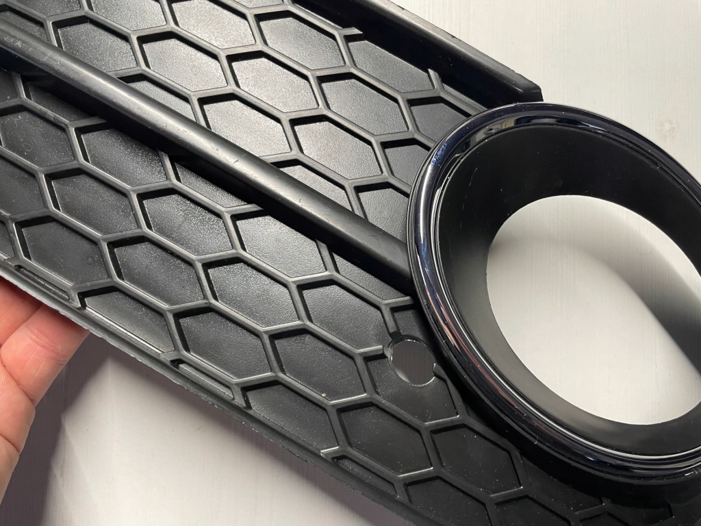 Audi a5 8t стандарт 2007-2011 ліва решітка решітка  бампера хром оригінал Доставка