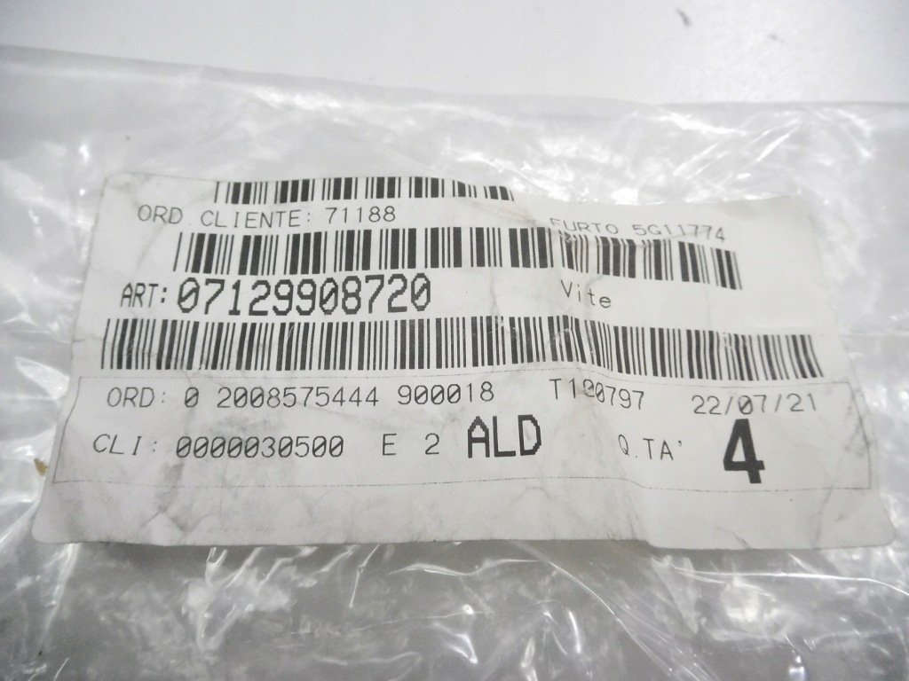 фото №8, Болты блок переключателя bmw x3 f25 07129908720