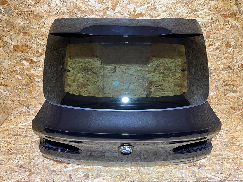 фото №7, Комплектна кришка багажника багажника bmw x4 g02 lci 475 black sapphire 24r оригінал