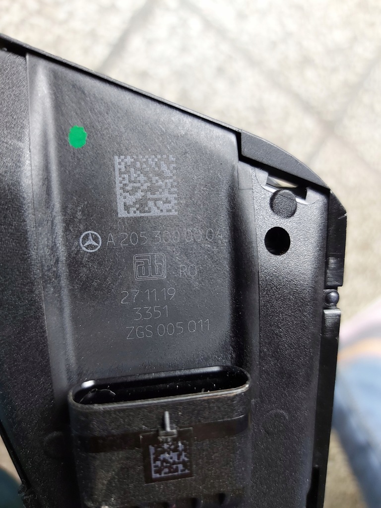 фото №7, Педаль газа потенциометр mercedes c w205 2.2 cdi