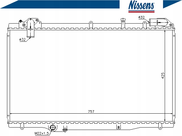 Радиатор воды renault espace 3 2.2 12v td je0e Цена