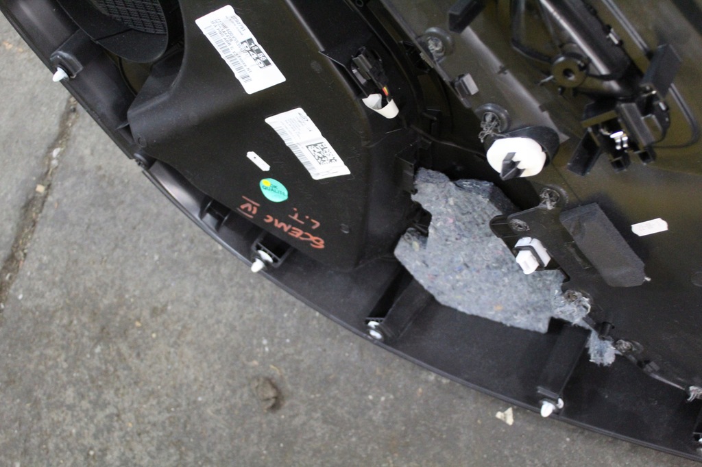 фото №3, Обшивка дверь левый задняя scenic iv 4