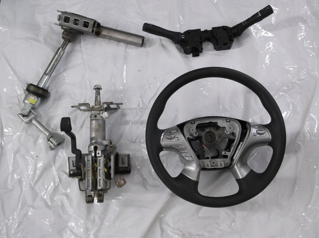 фото №4, Nissan murano z52 колонка воздуховод соединитель регулировка высоты руля