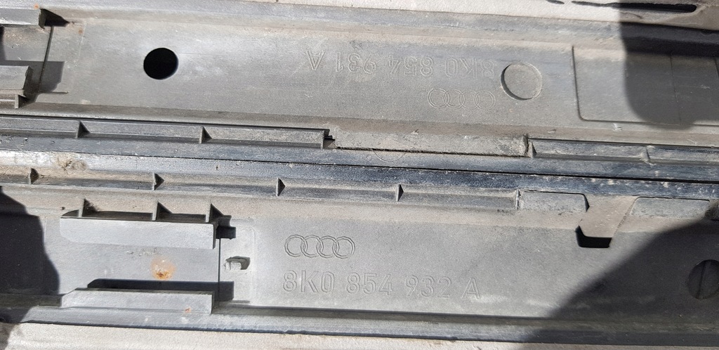 фото №9, Молдинг порог audi a4 b8 s-line