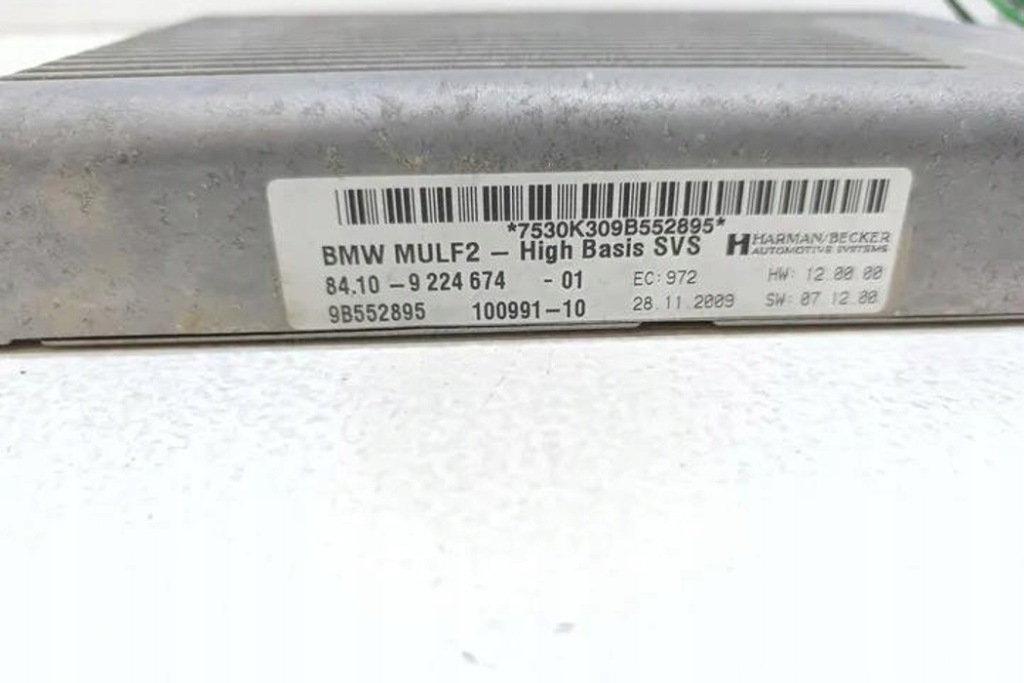 фото №10, Модуль блютуз bmw 7 f01, f02 9224674 2.99l дизель 225kw 2010