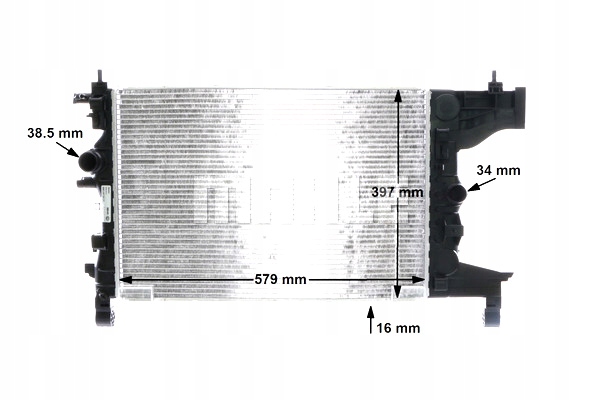 фото №9, Радіатор двигуна wody chevrolet cruze orlando daewoo lacetti