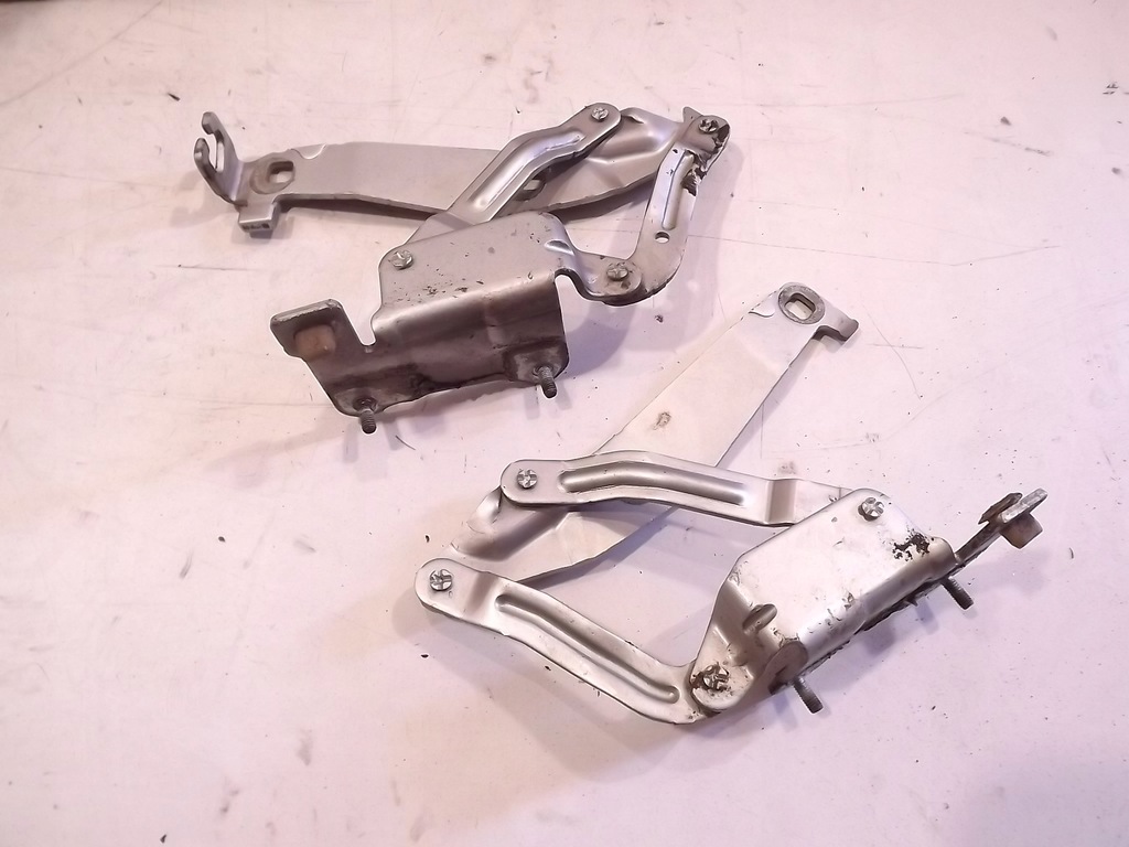 фото №1, Renault scenic ii петля петлі капот сріблястий 03-09 rok !!!!