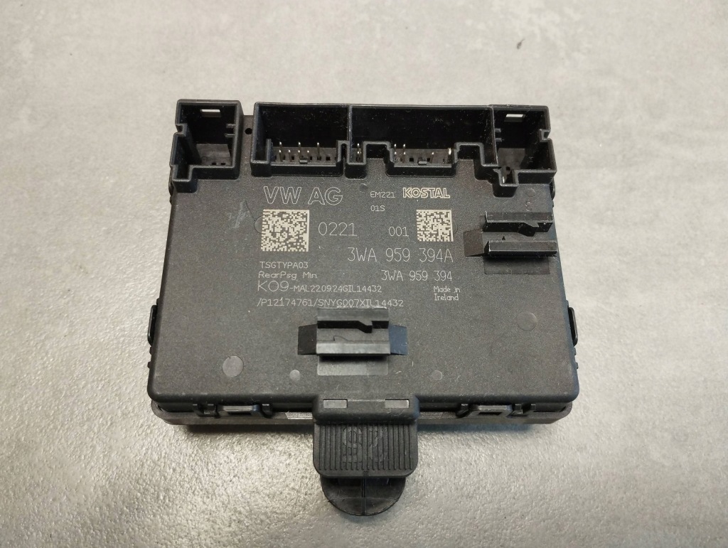 фото №1, Volkswagen tiguan модуль двері правий задня 3wa959394a