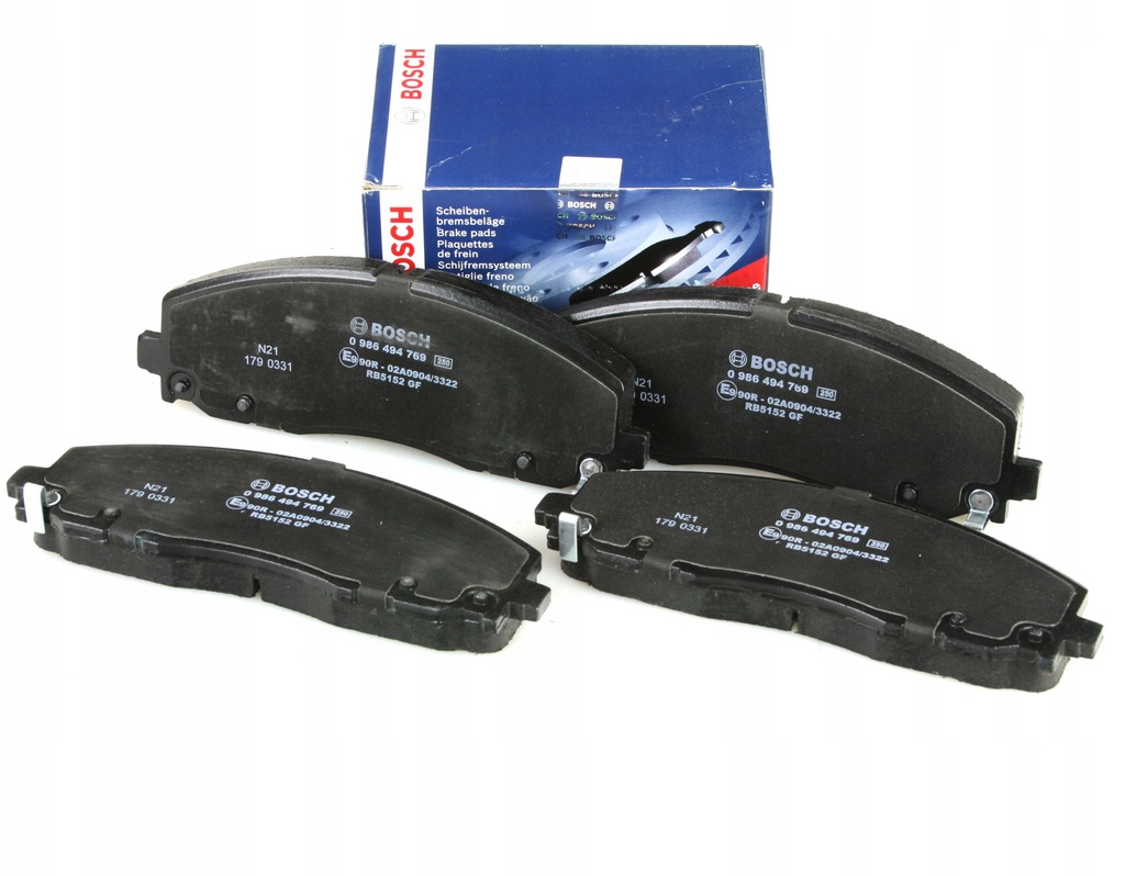 фото №1, Тормозные колодки bosch перед fiat freemont